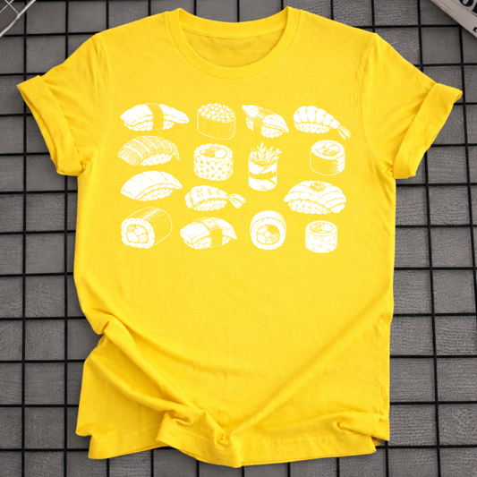 HANDGEZEICHNETES SUSHI T-SHIRT