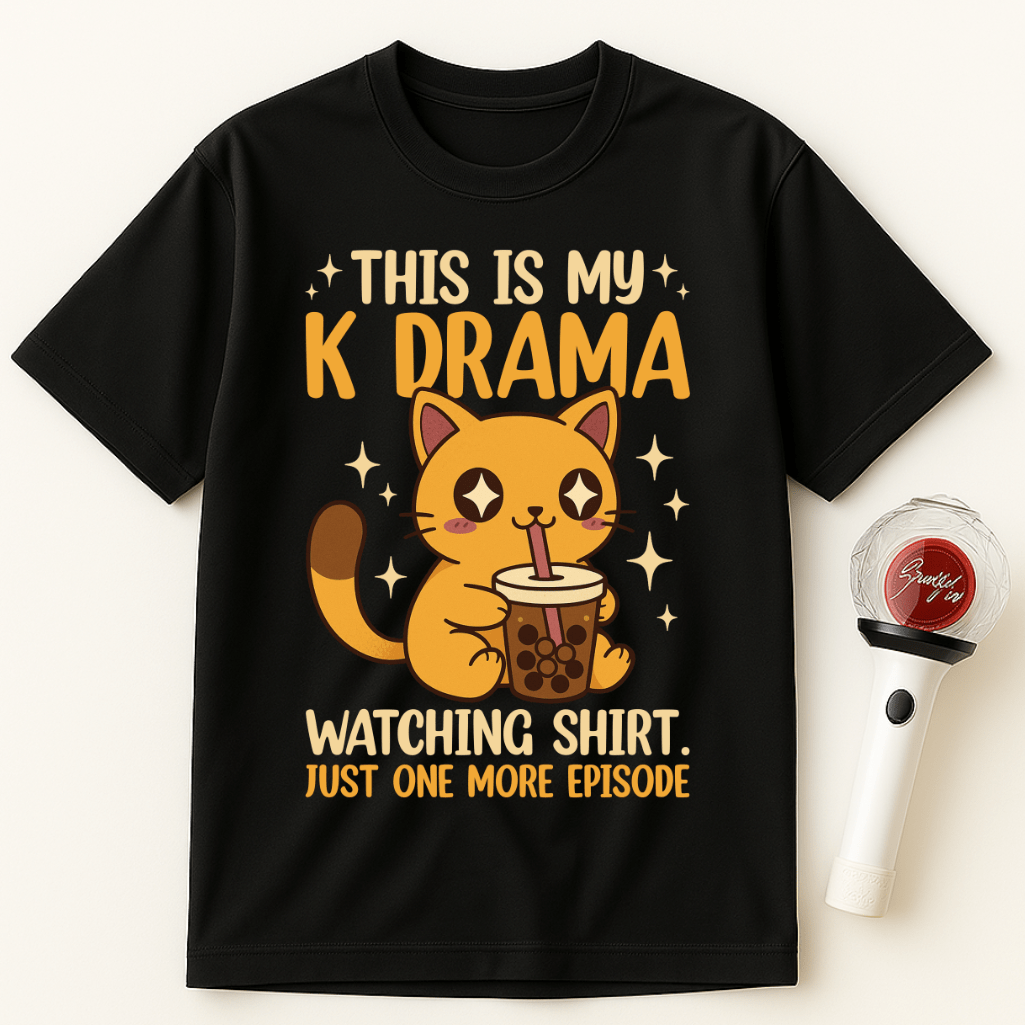 THIS IS MY K-DRAMA WATCHING SHIRT UNISEX T-SHIRT
