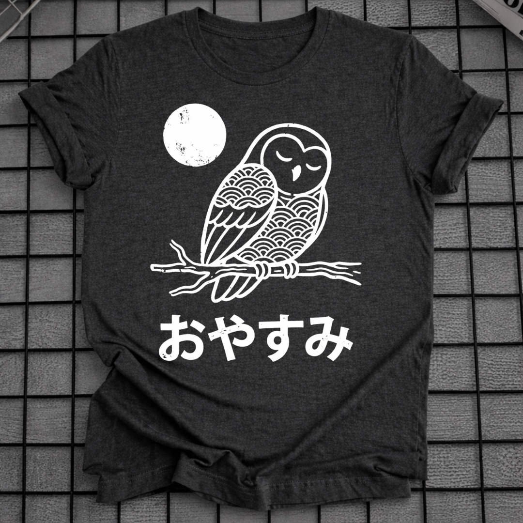OYASUMI OWL T-SHIRT