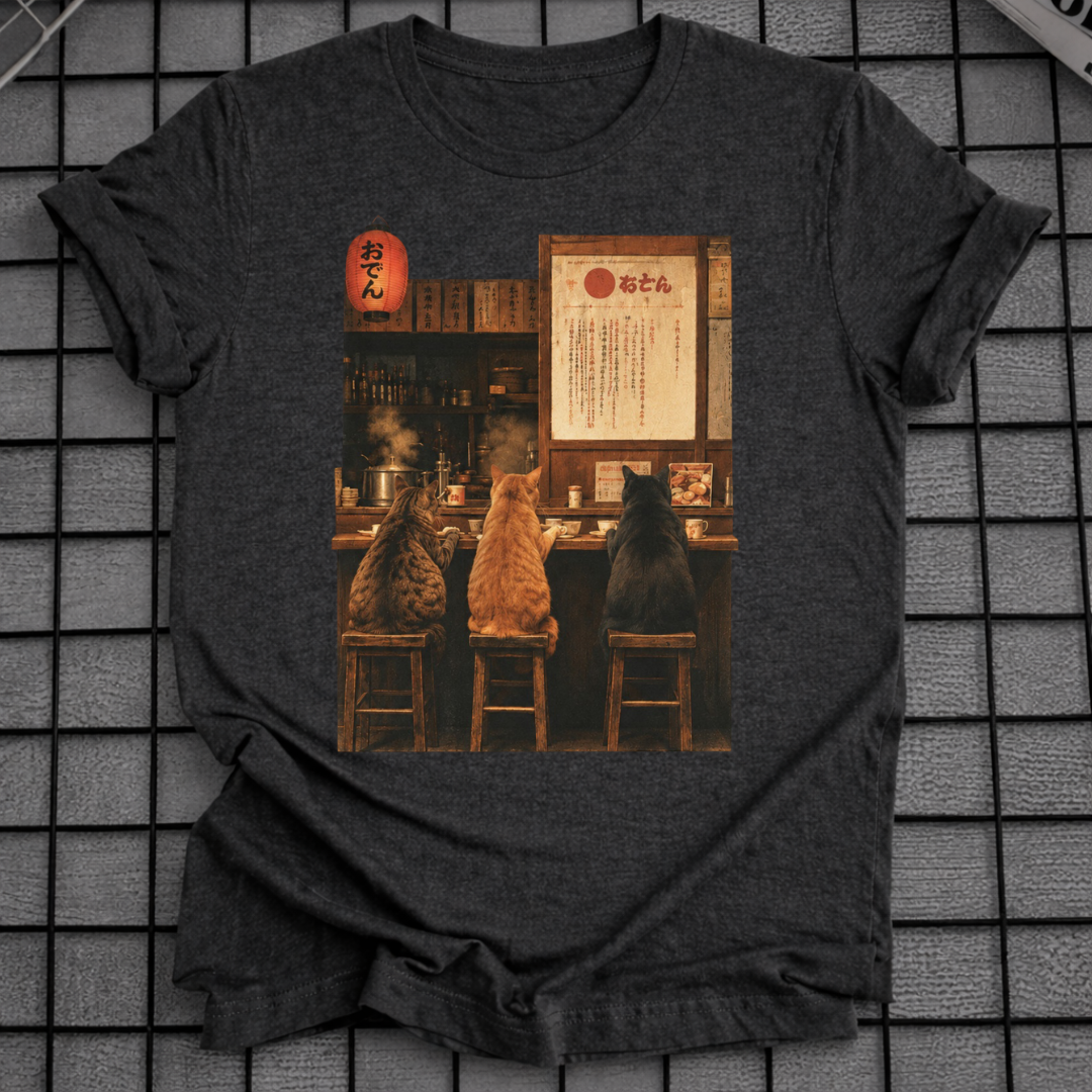 CAT RAMEN BAR T-SHIRT