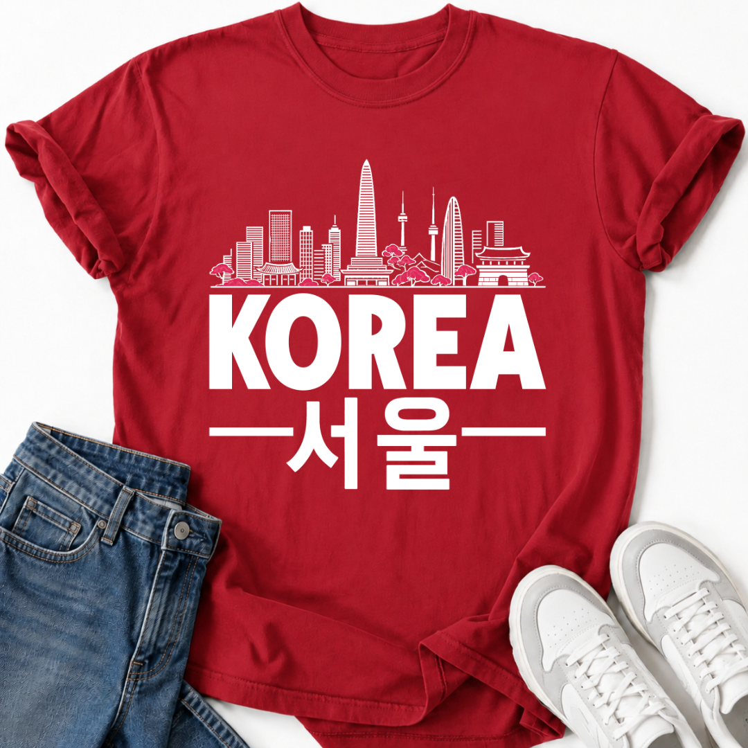 KOREA CITYSCAPE T-SHIRT