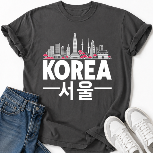 KOREA CITYSCAPE T-SHIRT