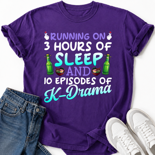 ICH HABE NUR 3 STUNDEN GESCHLAFEN T-SHIRT
