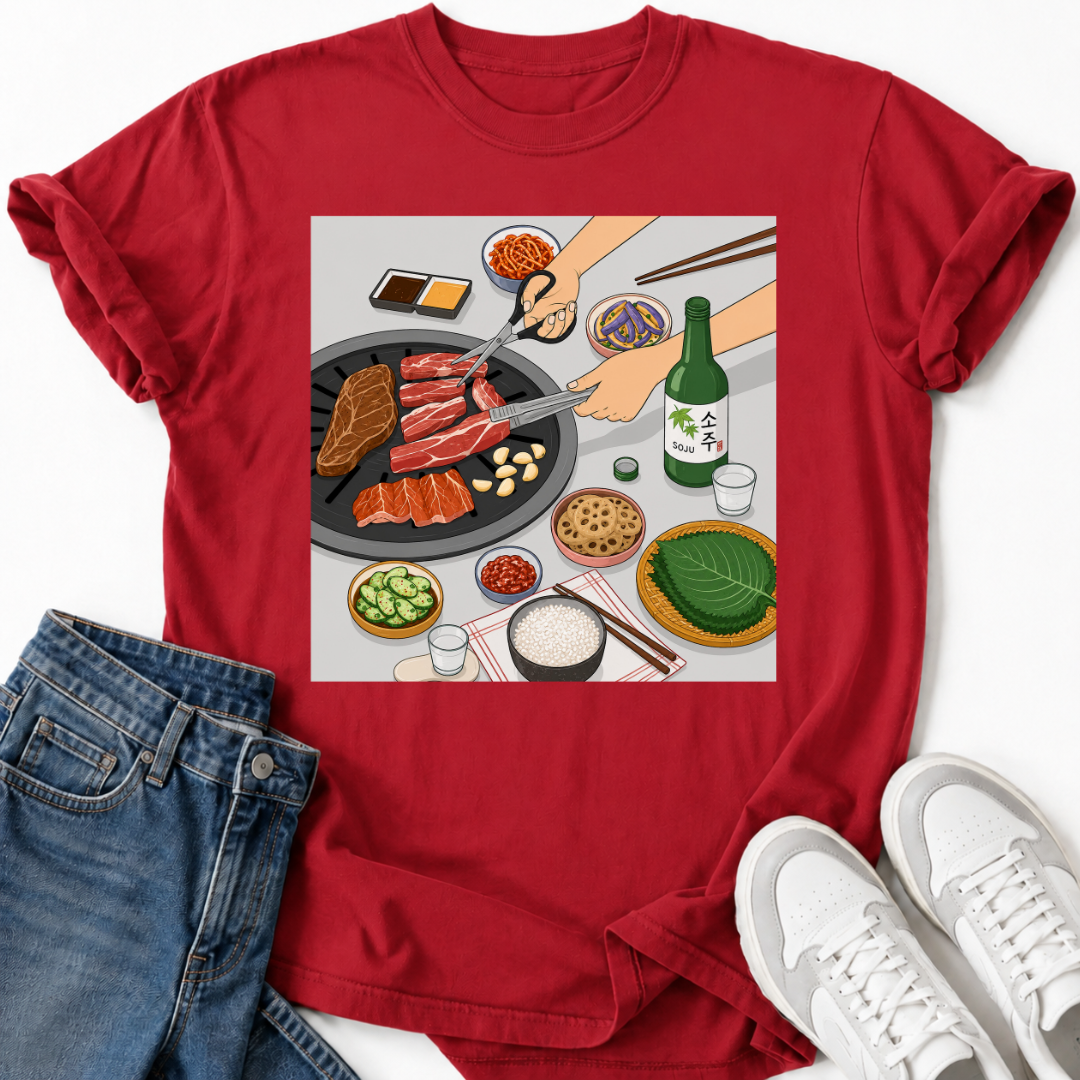 KOREAN BBQ T-SHIRT