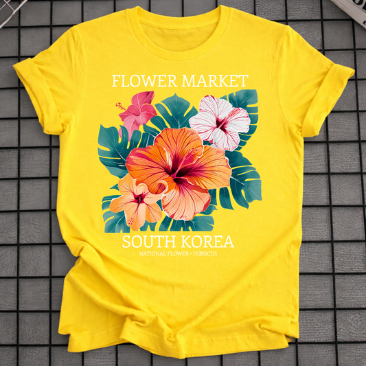 FLOWER MARKET T-SHIRT