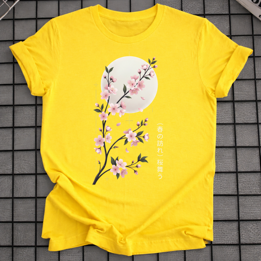 PINK CHERRY BLOSSOM T-SHIRT