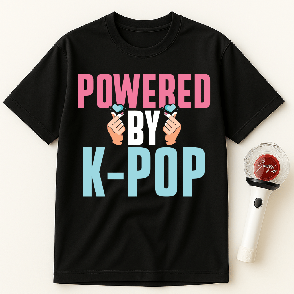 POWERED BY K-POP UNISEX T-SHIRT