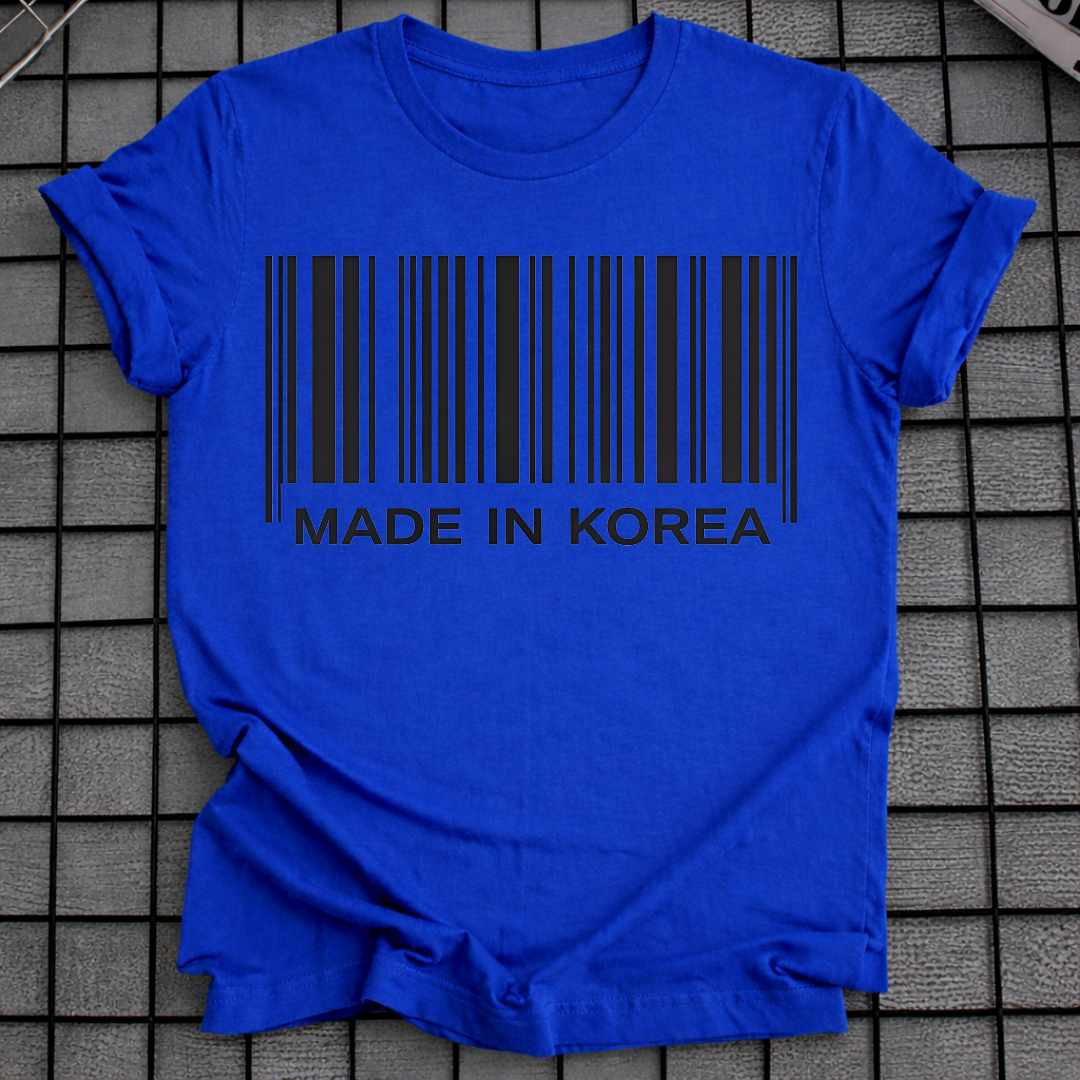 T-SHIRT HERGESTELLT IN KOREA