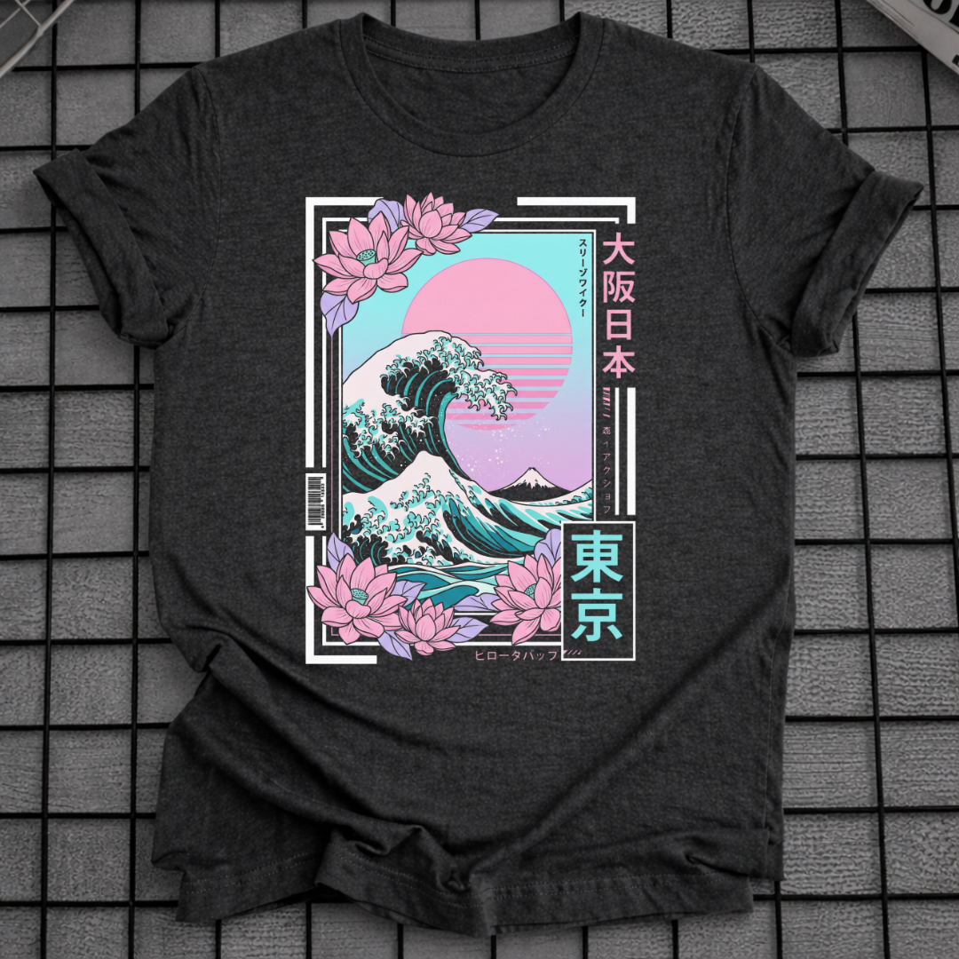 WAVE OF SAKURA T-SHIRT
