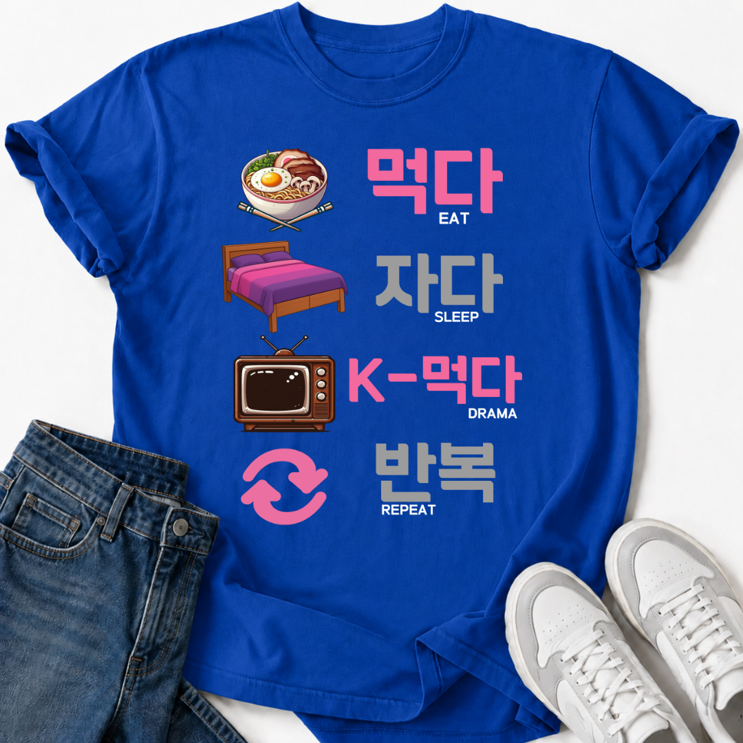 RAMEN SLEEP K-DRAMA T-SHIRT
