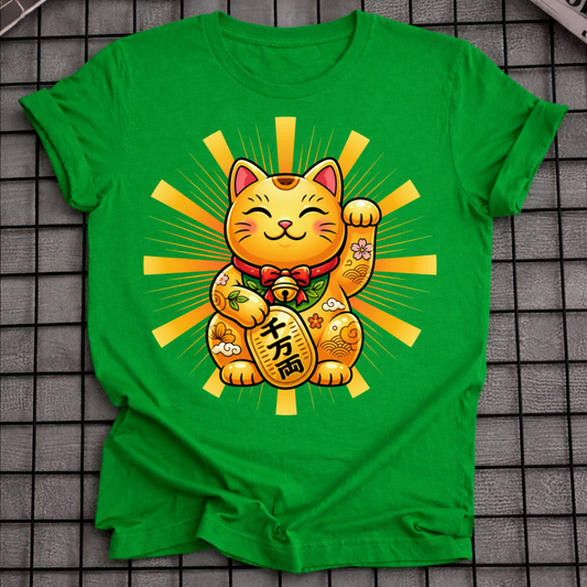 MANEKI NEKO GLÜCKKATZE T-SHIRT