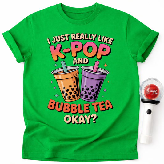 K-POP BOBA TEA T-SHIRT