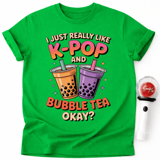 K-POP BOBA TEA T-SHIRT