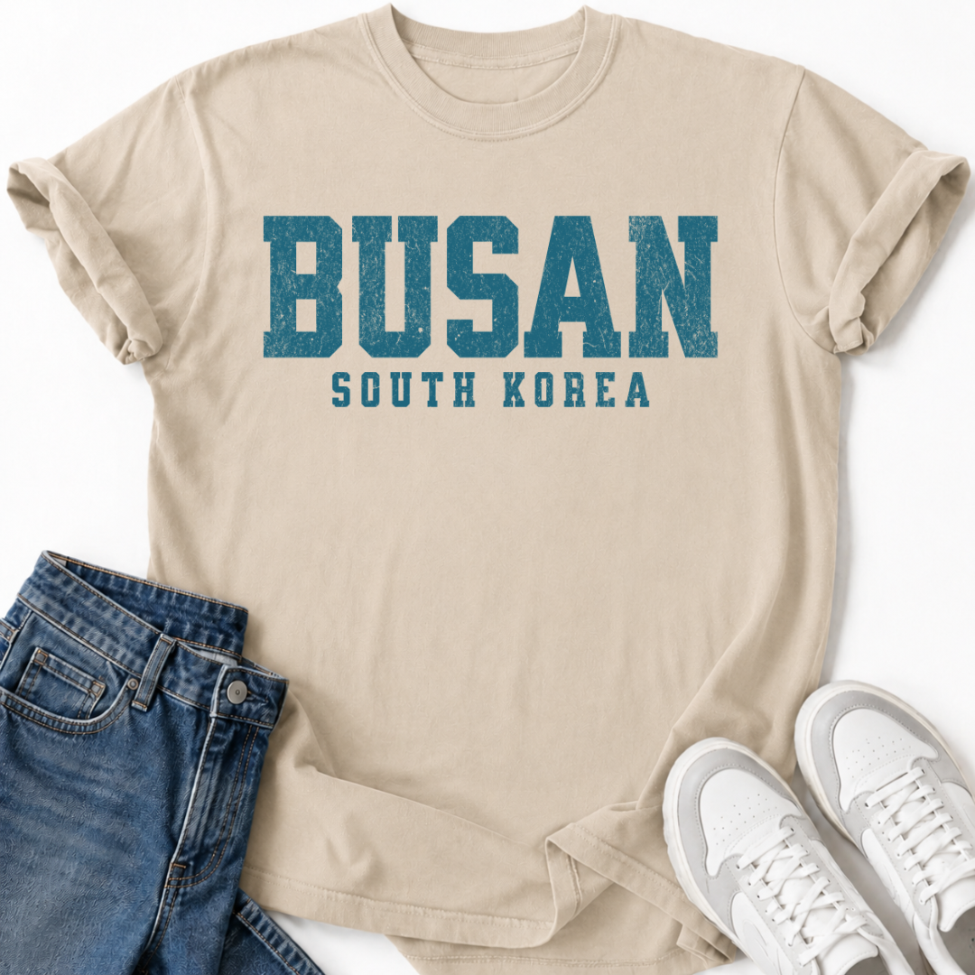 BUSAN SÜDKOREA T-SHIRT