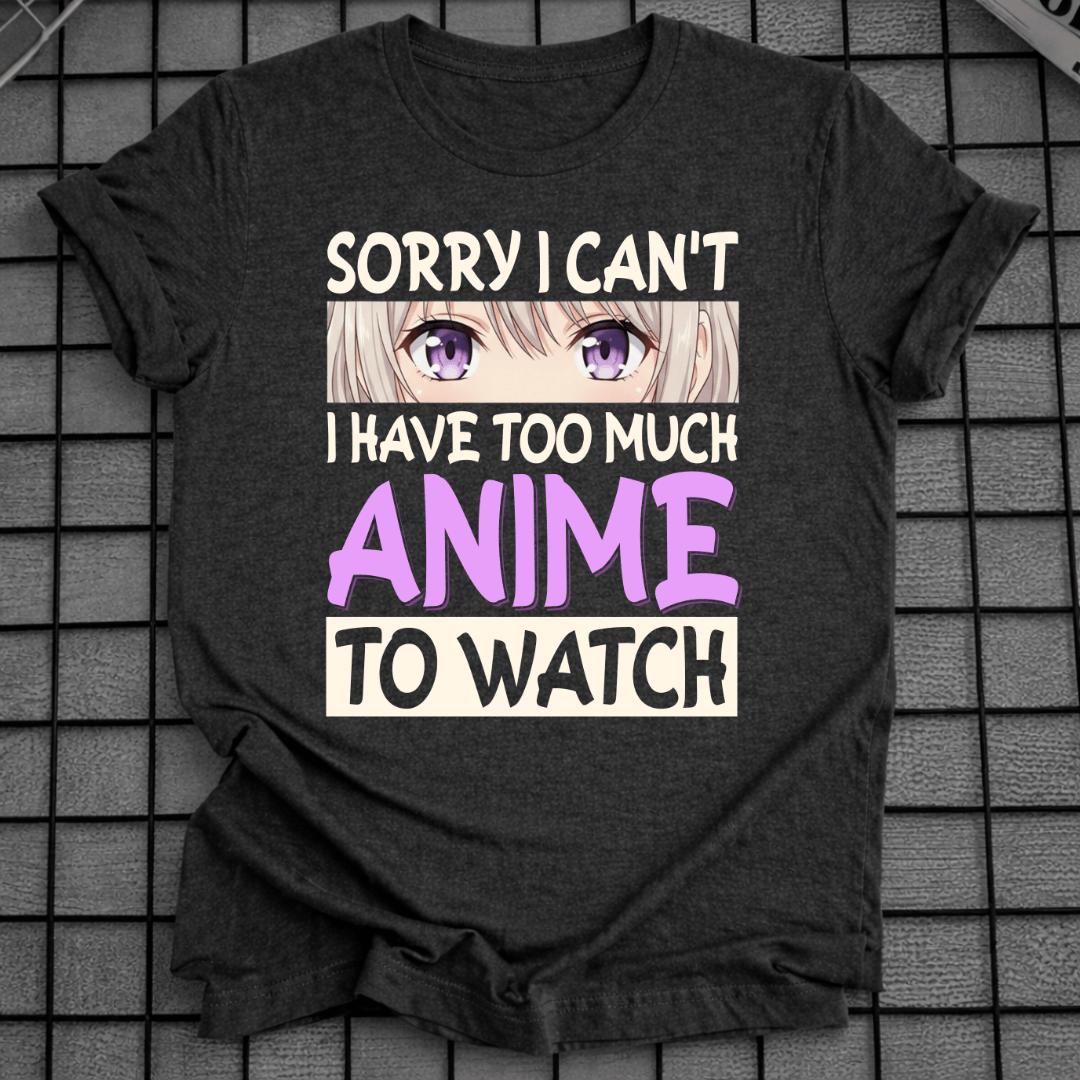 ANIME ZUM ANSCHAUEN T-SHIRT