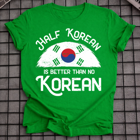 HALF KOREAN T-SHIRT