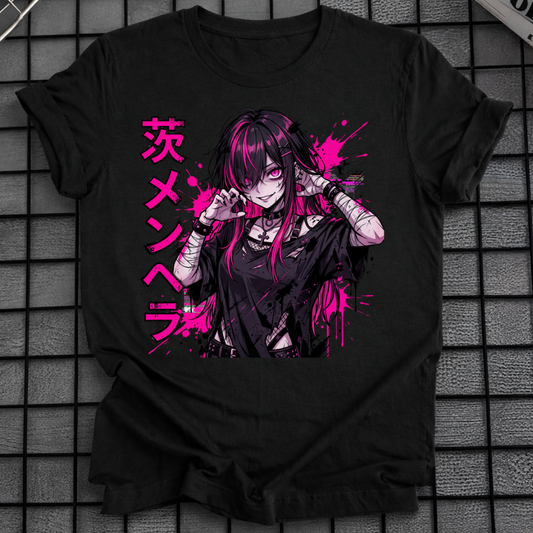 ANIME GOTHIC GIRL T-SHIRT