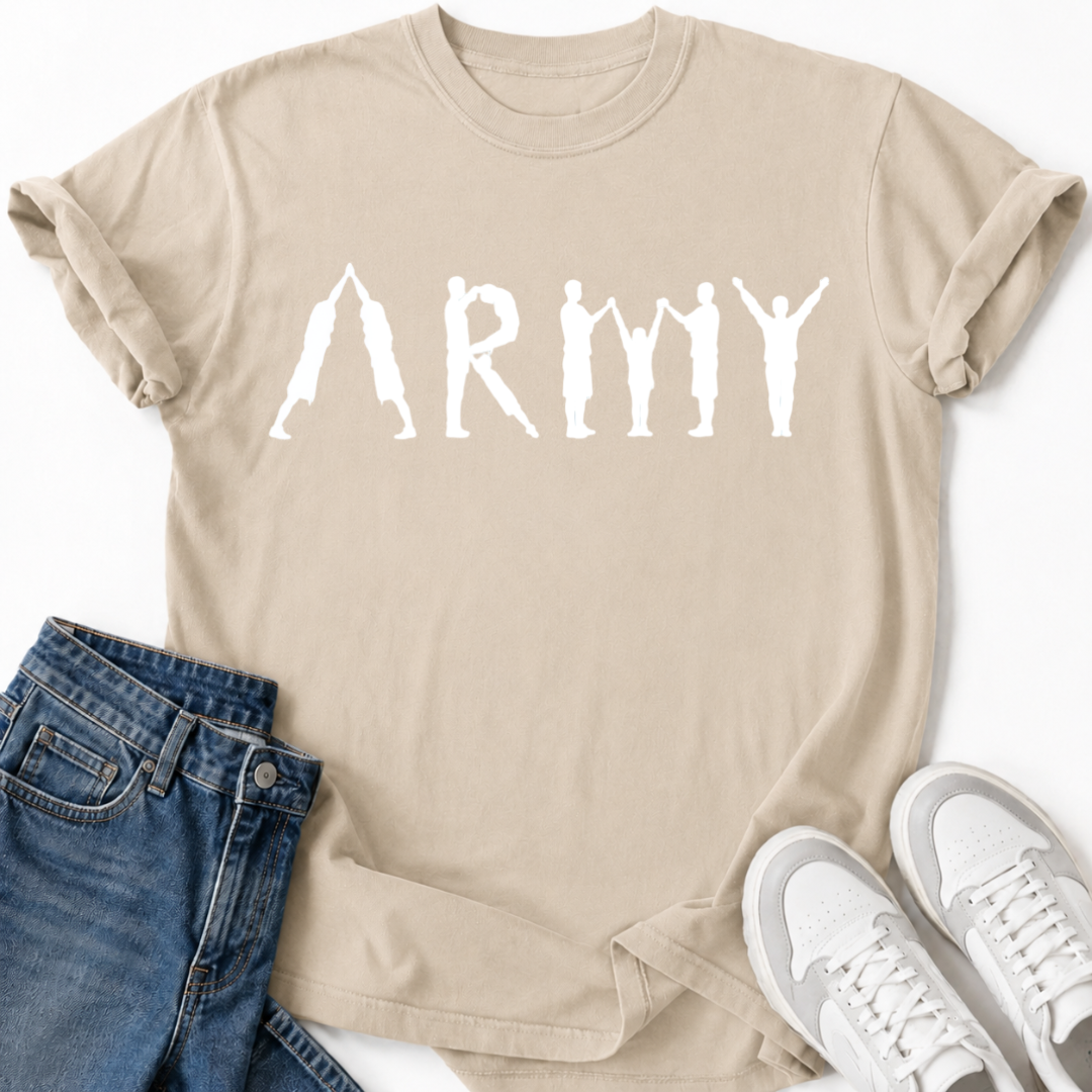 K-POP FAN SILHOUETTE T-SHIRT