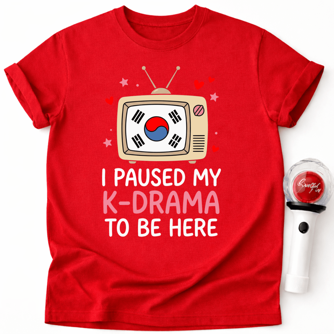 PAUSED K-DRAMA T-SHIRT