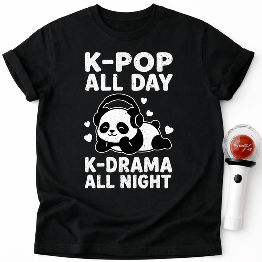 K-POP ALL DAY K-DRAMA T-SHIRT
