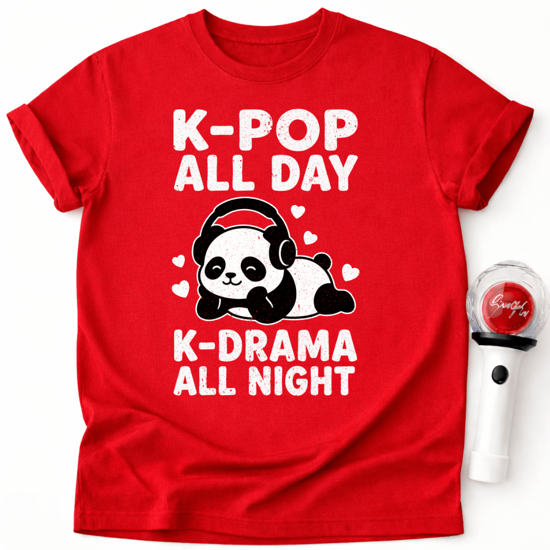 K-POP ALL DAY K-DRAMA T-SHIRT