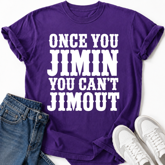ONCE YOU JIMIN T-SHIRT