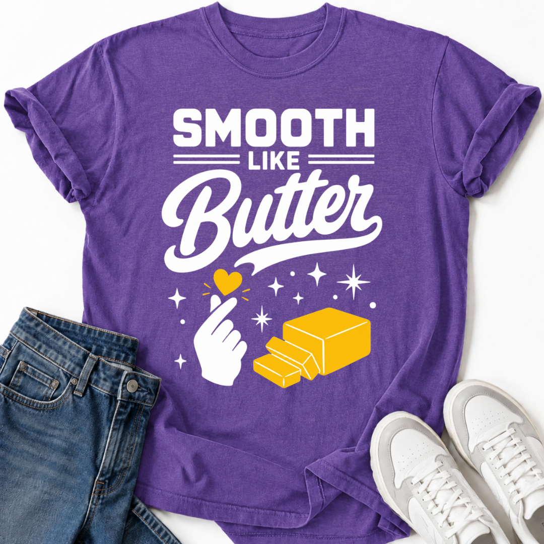 SMOOTH LIKE BUTTER T-SHIRT