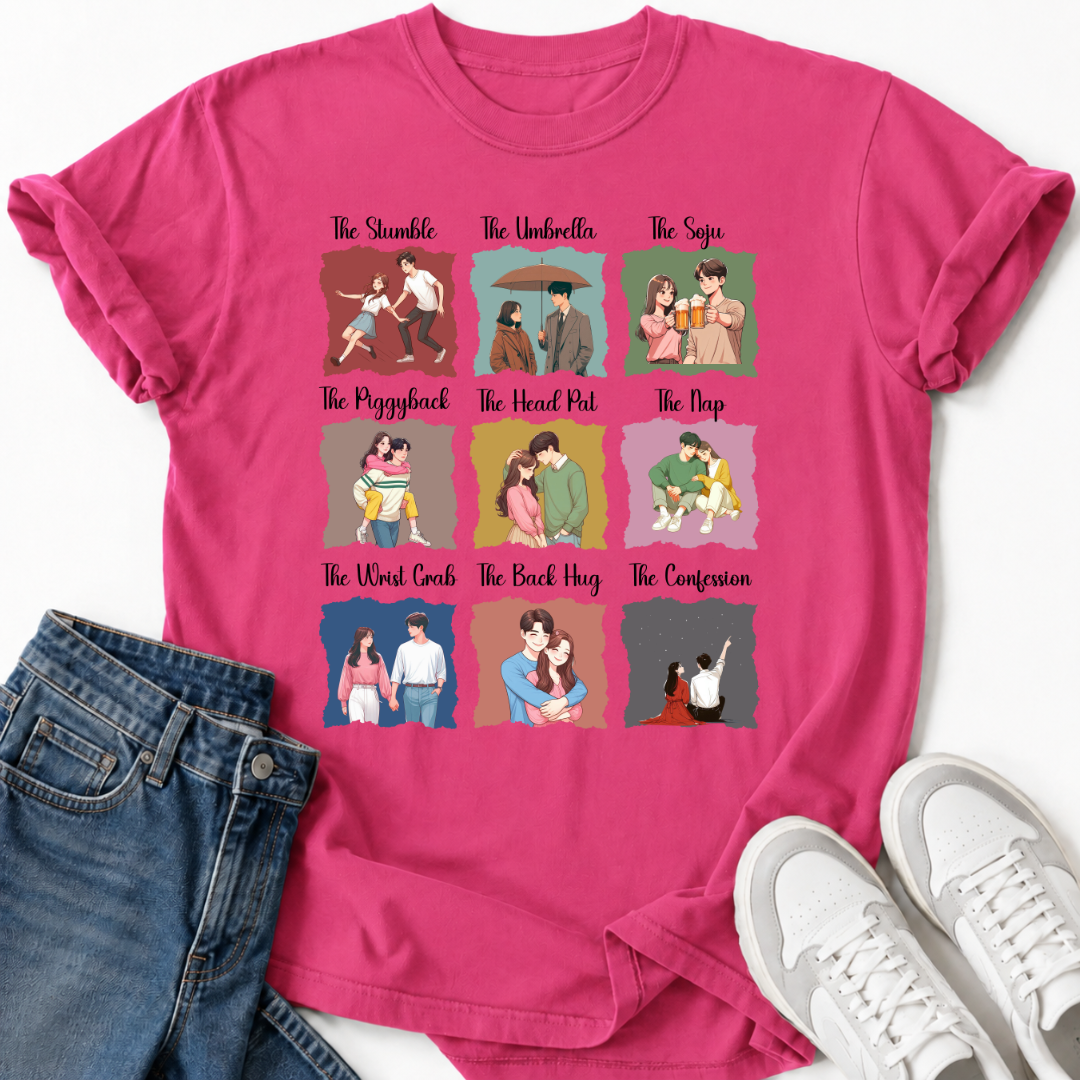 K-DRAMA KLASSISCHE MOMENTE T-SHIRT
