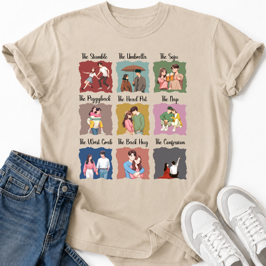 K-DRAMA KLASSISCHE MOMENTE T-SHIRT