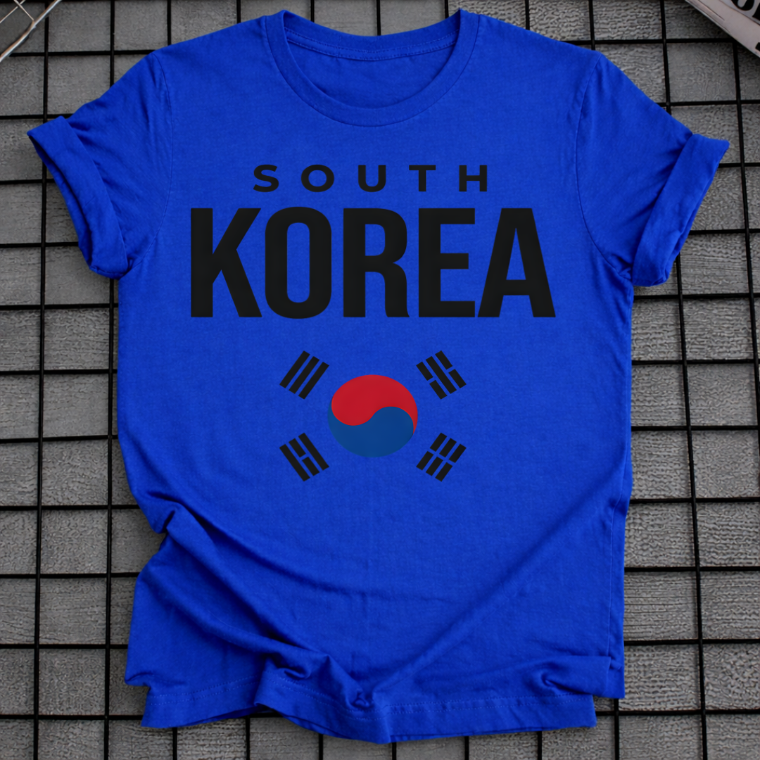 KOREA-FLAGGEN-T-SHIRT