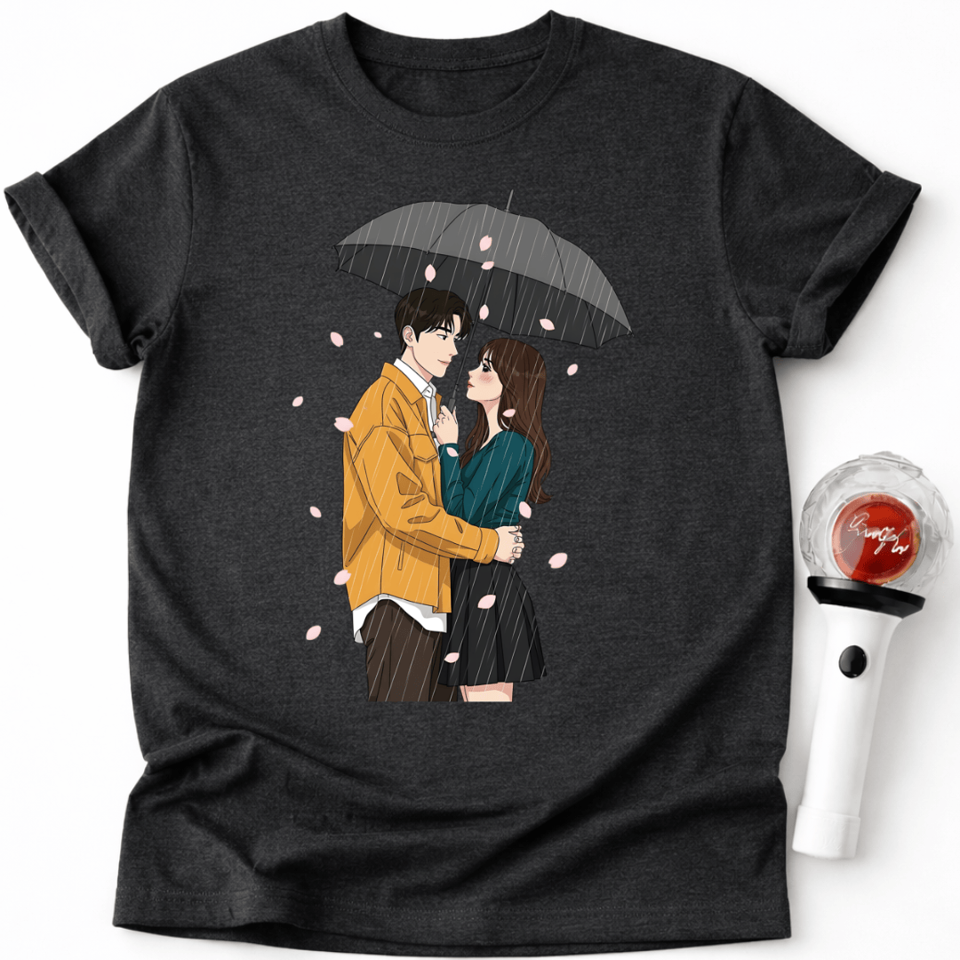 K-DRAMA PAARE REGENSCHIRM T-SHIRT