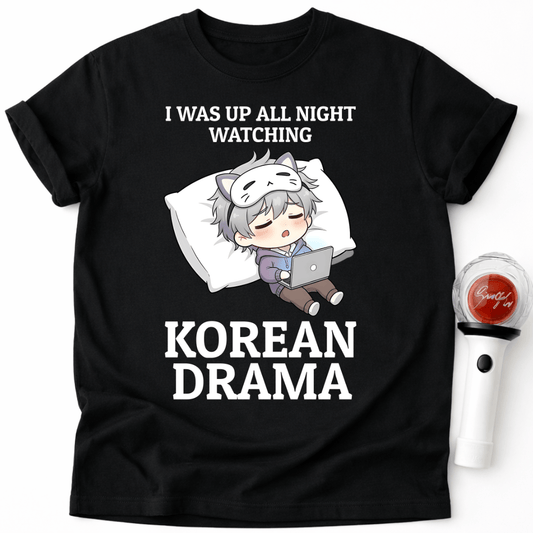 K-DRAMA ALL NIGHT T-SHIRT