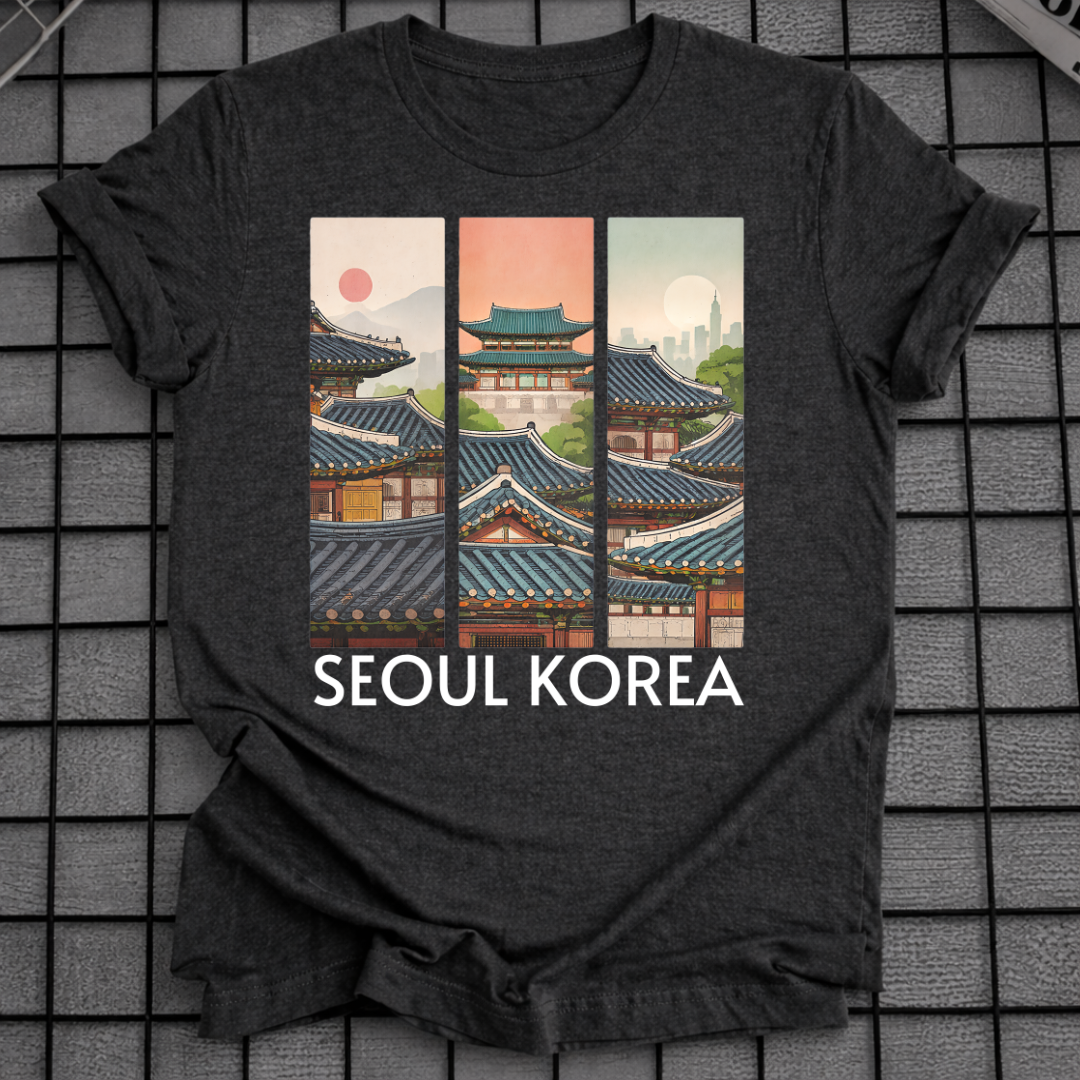 SEOUL KOREA TRADITIONELLES T-SHIRT