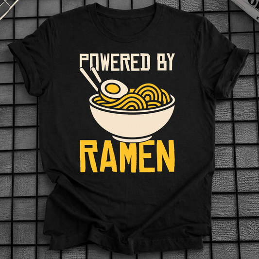 POWERED BY RAMEN T-SHIRT
