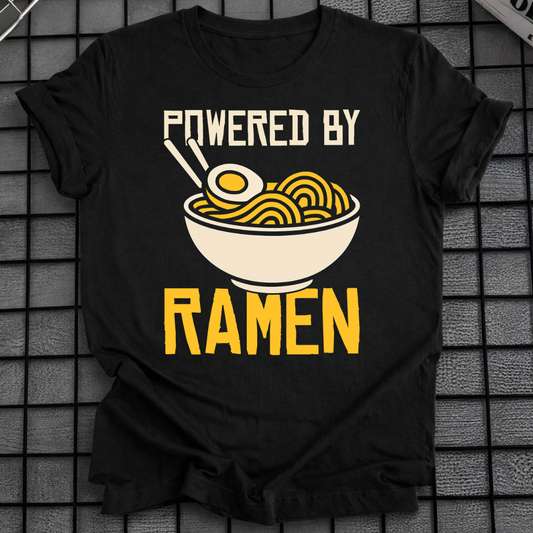 POWERED BY RAMEN T-SHIRT