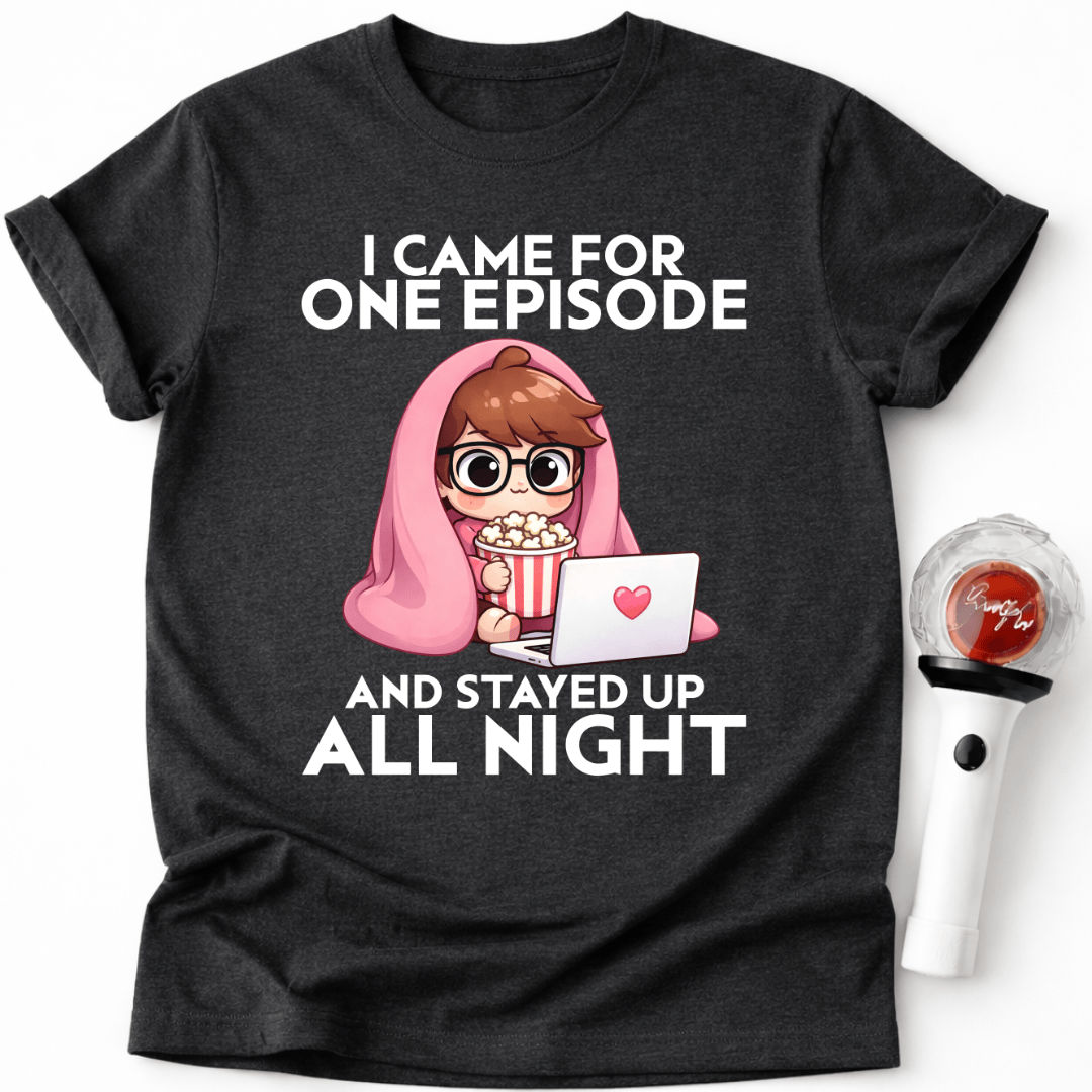 DIE GANZE NACHT AUFGEBLIEBEN T-SHIRT