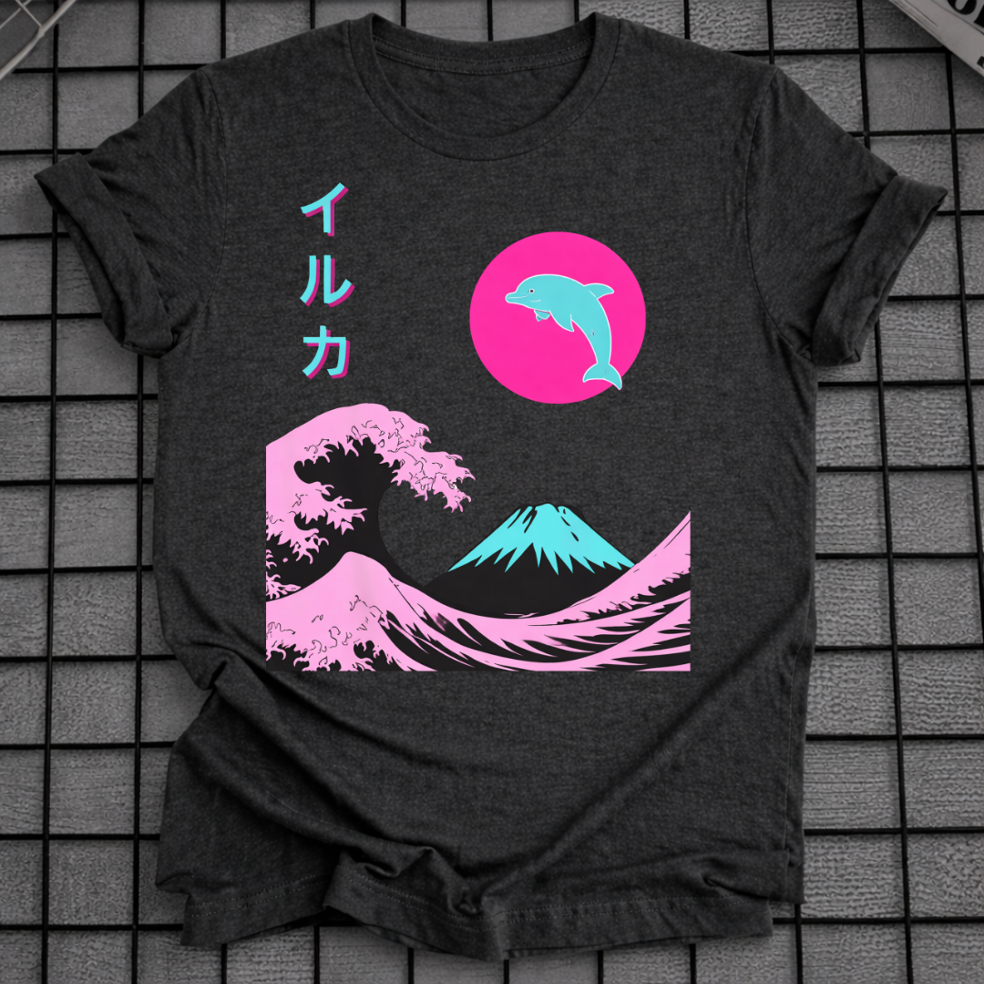 UKIYO-E BERG FUJI T-SHIRT