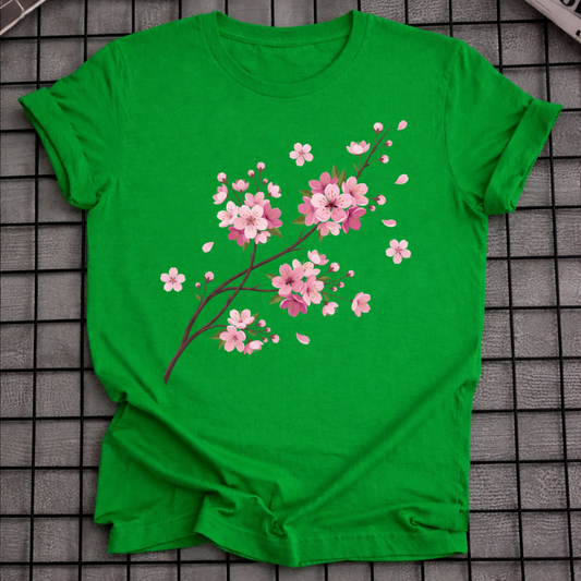 PINK SAKURA FLORAL T-SHIRT