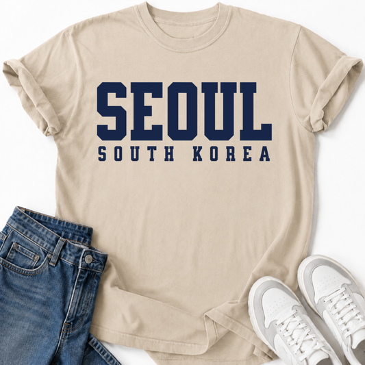 SEOUL SOUTH KOREA T-SHIRT