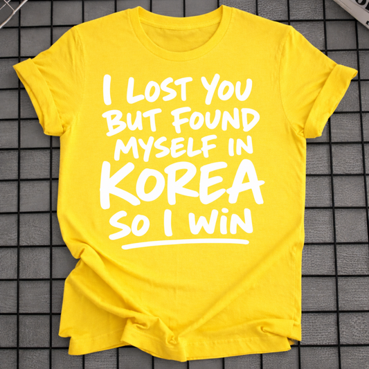 FOUND MYSELF IN KOREA T-SHIRT