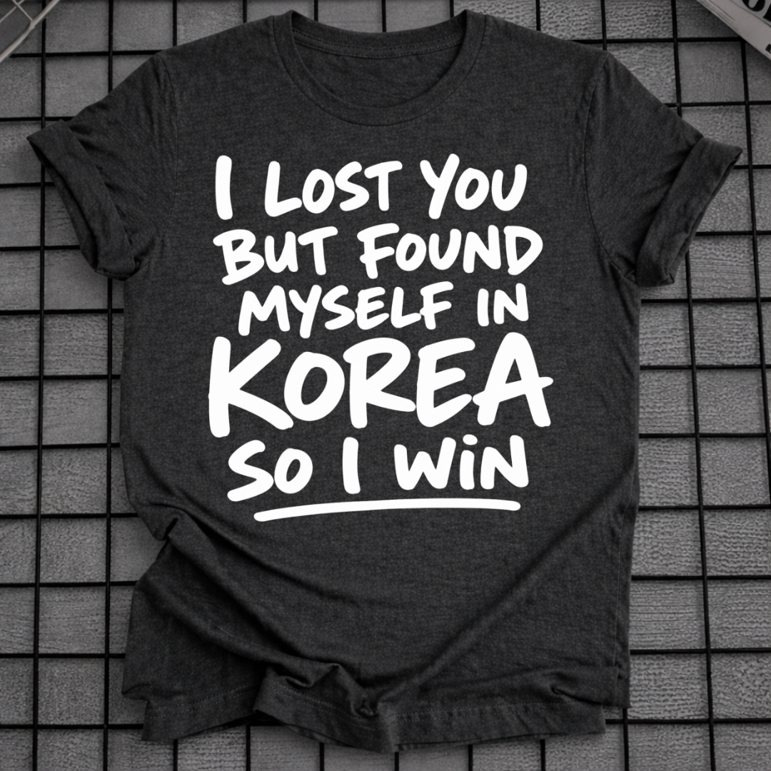 FOUND MYSELF IN KOREA T-SHIRT