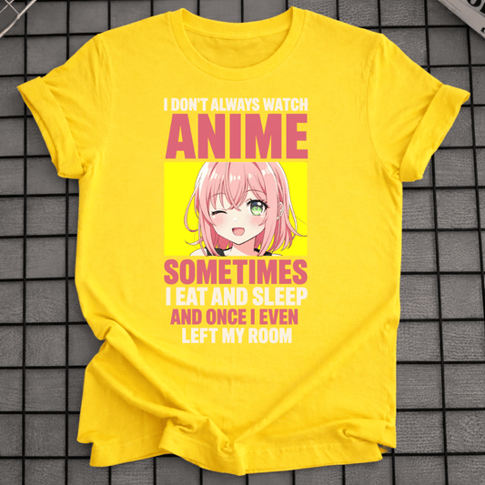 EAT SLEEP ANIME T-SHIRT