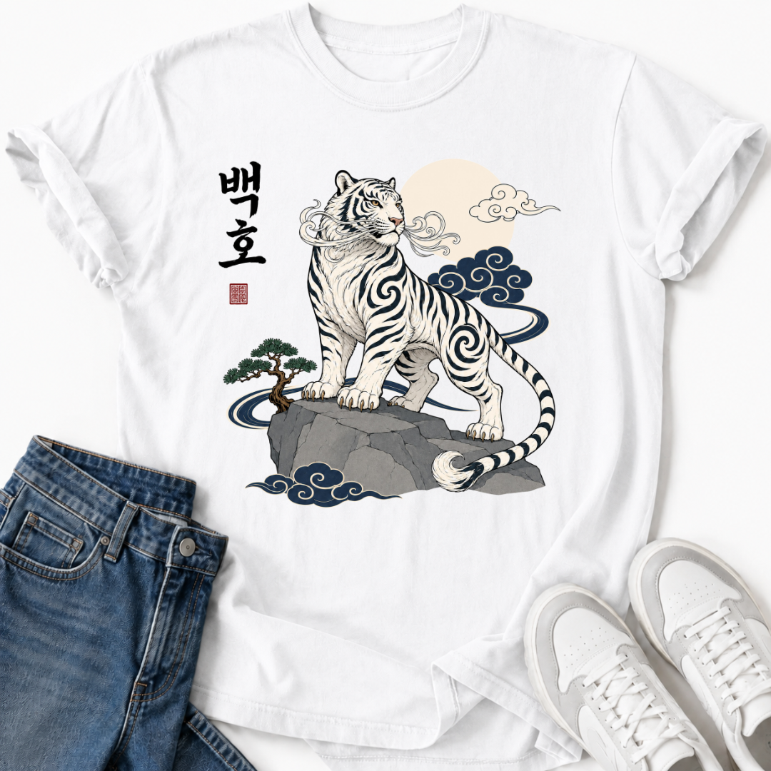 BAEKHO WHITE TIGER T-SHIRT
