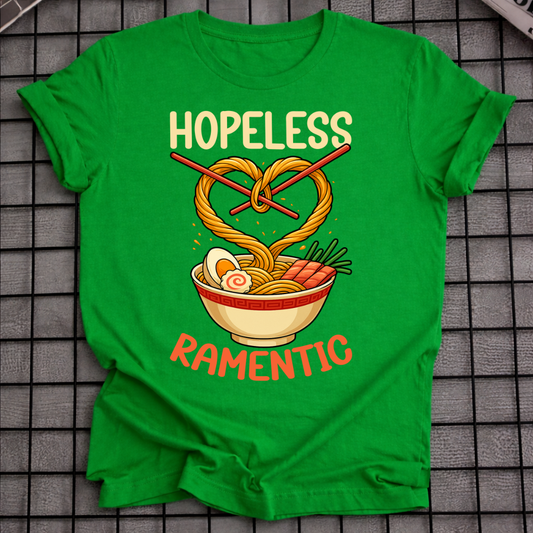 HOPELESS RAMENTIC T-SHIRT