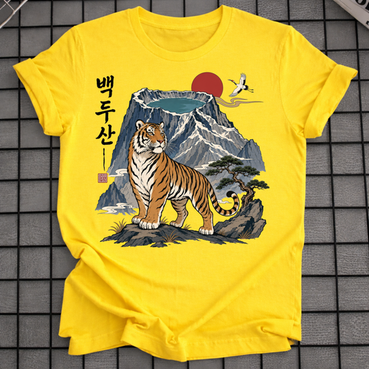 BAEKDUSAN KOREAN TIGER T-SHIRT