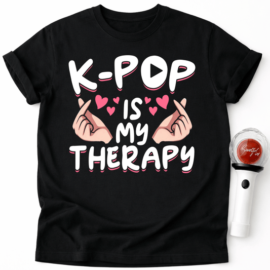 K-POP IS MY THERAPY T-SHIRT