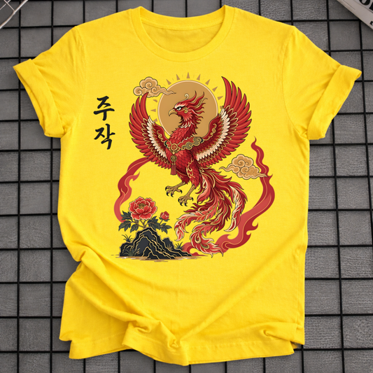 JUJAK KOREAN VERMILION T-SHIRT