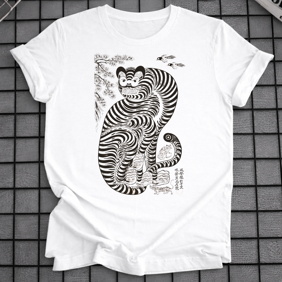 TIGER-KUNST-T-SHIRT