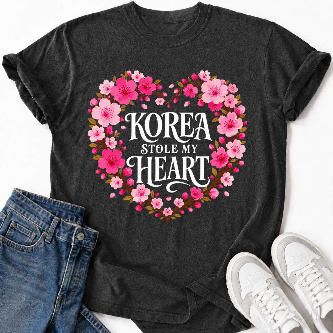 KOREA STOLE MY HEART T-SHIRT
