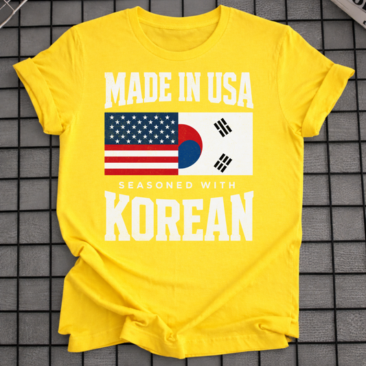 SEASONED WITH KOREAN T-SHIRT